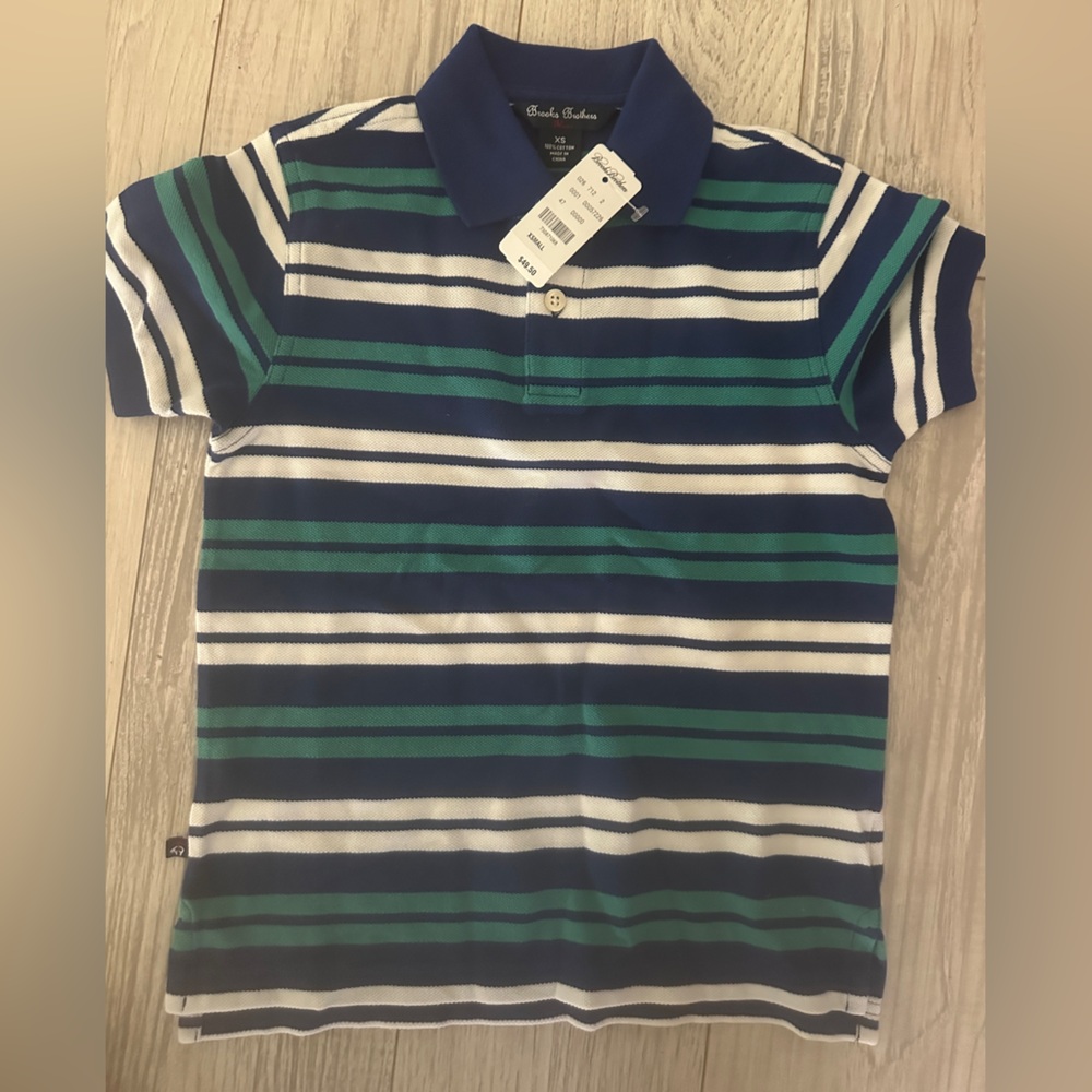 Brook Brothers Kids Polo Shirt size XS ,new with tag!